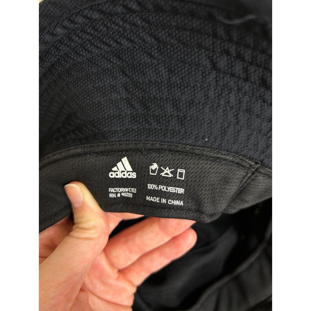 Adidas Hat Mens Black Victory III‎ Aeroready Sun Protect Bucket Hat - Picture 8 of 9